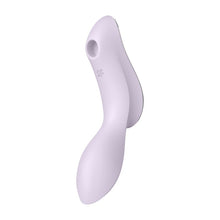 Load image into Gallery viewer, Satisfyer Curvy Trinity 2 Insertable Air Pulse Vibrator Violet