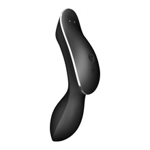 Load image into Gallery viewer, Satisfyer Curvy Trinity 2 Insertable Air Pulse Vibrator Black