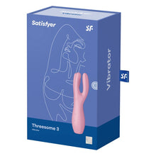 Load image into Gallery viewer, Satisfyer Threesome 3 Layon Vibrator Pink