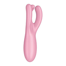 Load image into Gallery viewer, Satisfyer Threesome 4 Connect App Layon Vibrator Pink