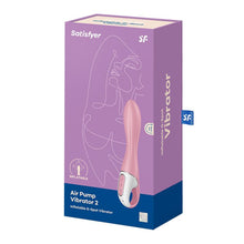 Load image into Gallery viewer, Satisfyer Air Pump Vibrator 2 Light Red