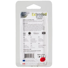 Load image into Gallery viewer, Extended Breeze 9cm Power Bullet Black