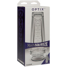 Load image into Gallery viewer, Optix Crystal Masturbator Clear