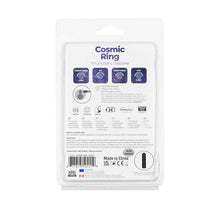 Load image into Gallery viewer, Power bullet Cosmic Cock Ring w Bullet Black