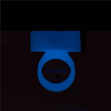 Load image into Gallery viewer, Power bullet Cosmic Cock Ring w Bullet Glow in the Dark