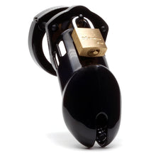 Load image into Gallery viewer, CB-X Cockcage CB-6000 Clear Male Penis Chastity Kit Black
