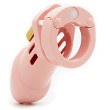 Load image into Gallery viewer, CB-X Cockcage CB-6000 Clear Male Penis Chastity Kit Cage Pink