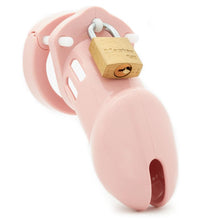 Load image into Gallery viewer, CB-X Cockcage CB-6000 Clear Male Penis Chastity Kit Cage Pink
