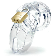 Load image into Gallery viewer, CB-X Cockcage CB-6000s Clear Male Penis Chastity Kit Cage Clear