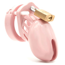 Load image into Gallery viewer, CB-X Cockcage CB-6000S Male Penis Chastity Kit Cage Pink