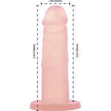 Load image into Gallery viewer, Addiction Cocktails Peach Bellini 5.5" Dildo & Bullet Vibrator Dong Sex Toy