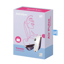 Load image into Gallery viewer, Satisfyer Traveler Clitoral Stimulator Vibrator