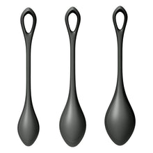 Load image into Gallery viewer, Satisfyer Yoni Power Balls 2 Black 3 Pc Set