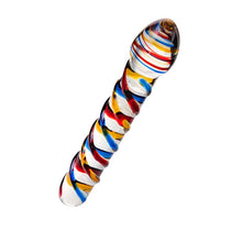 Load image into Gallery viewer, Sexus Glass Dildo Tropicana 19.5cm