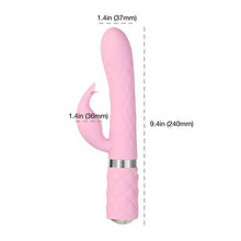 Load image into Gallery viewer, Pillow Talk Lively Rotating Shaft G Spot Rabbit Vibrator Luxury USB Sex Toy