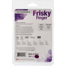Load image into Gallery viewer, Frisky Finger Rechargeable Purple