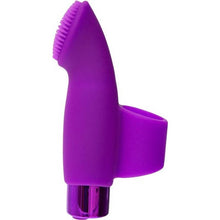 Load image into Gallery viewer, Naughty Nubbies Finger Vibe w Mini Powerbullet Purple