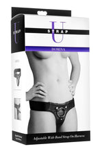 Load image into Gallery viewer, Domina Wide Band Strap On Harness