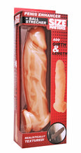 Load image into Gallery viewer, Realistic Flesh Penis Enhancer and Ball Stretcher