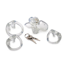 Load image into Gallery viewer, Clear Captor Chastity Cage - Small