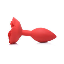 Load image into Gallery viewer, Booty Bloom Silicone Rose Plug Large Red