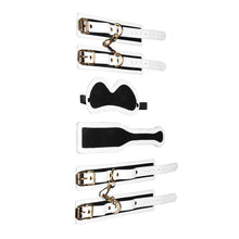 Load image into Gallery viewer, Kink In the Dark Glowing Bondage Set Flouro Green