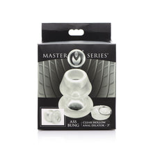Load image into Gallery viewer, Ass Bung Clear Hollow Anal Dilator 3" Medium - LOVEBEE