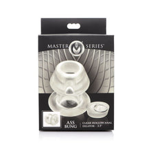 Load image into Gallery viewer, Ass Bung Clear Hollow Anal Dilator 3.5" Large - LOVEBEE