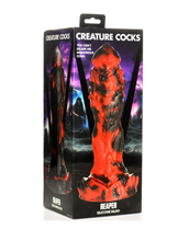 Load image into Gallery viewer, Creature Cocks Grim Reaper Silicone Dildo 9.2" Large Dong Suction Cup