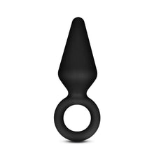 Load image into Gallery viewer, Anal Adventures Platinum Silicone Anal Loop Plug Small - LOVEBEE