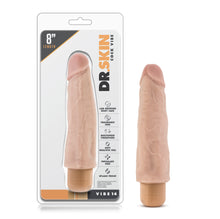 Load image into Gallery viewer, Dr Skin Cock Vibe 14 8in Vibrating Cock Beige