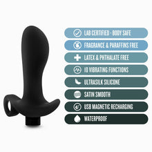 Load image into Gallery viewer, Anal Adventures Platinum Silicone Prostate Massager 01 - LOVEBEE