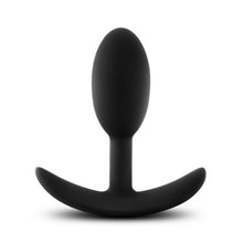 Load image into Gallery viewer, Anal Adventures Platinum Silicone Vibra Slim Plug Small