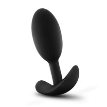 Load image into Gallery viewer, Anal Adventures Platinum Silicone Vibra Slim Plug Medium