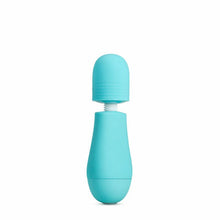 Load image into Gallery viewer, Rose Petite Massage Wand Blue