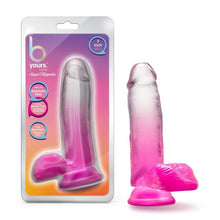 Load image into Gallery viewer, B Yours Sugar Magnolia 7in Dildo Fuchsia