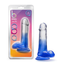 Load image into Gallery viewer, B Yours Morning Dew 6in Dildo Stella Blue