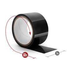 Load image into Gallery viewer, Temptasia Bondage Tape 18m Black
