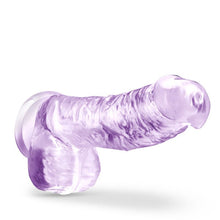 Load image into Gallery viewer, Naturally Yours 6" Crystaline Dildo Amethyst