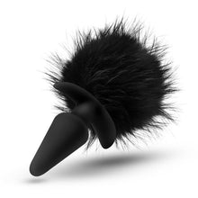 Load image into Gallery viewer, Anal Adventures Platinum Rabbit Tail Plug - LOVEBEE