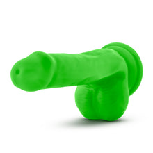 Load image into Gallery viewer, Blush Neo Dual Density Cock Balls 6" Dildo Neon Green Dong Sex Toy