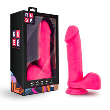 Load image into Gallery viewer, Ruse Big Poppa Hot Pink Dildo