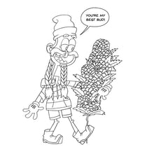 Load image into Gallery viewer, High AF Colouring Book