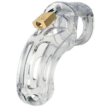 Load image into Gallery viewer, CB-X Cockcage The Curve Male Penis Chastity Kit Cage Clear