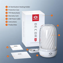 Load image into Gallery viewer, OTouch DECOR 2 Masturbator Sleeve UV Sterilization Heating Unit Male Sex Toy