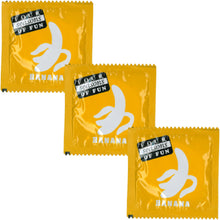 Load image into Gallery viewer, Four Seasons Naked Banana Flavoured Condoms 144's