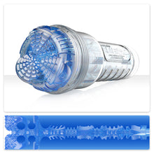 Load image into Gallery viewer, Fleshlight Turbo Core Oral Sex Manual Masturbator - Blue Ice 3D Textured