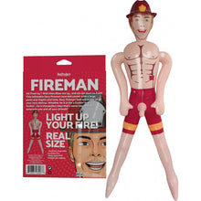 Load image into Gallery viewer, Fireman Inflatable Doll