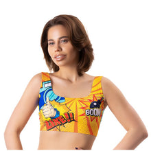 Load image into Gallery viewer, Comics Like Crop Top