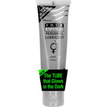 Load image into Gallery viewer, Four Seasons Glow N Dark Lube Tube 100ml Personal Lubricant